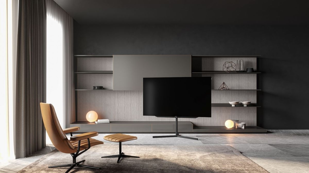 LOEWE. Produkt in einem modernen Wohnzimmer